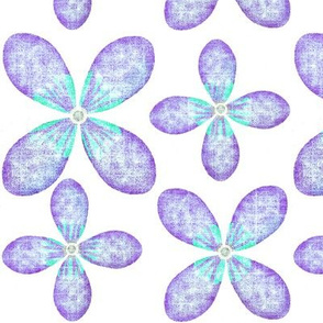 Summer Blossom Purple/Blue