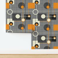 orbs and squares orange and gray inv