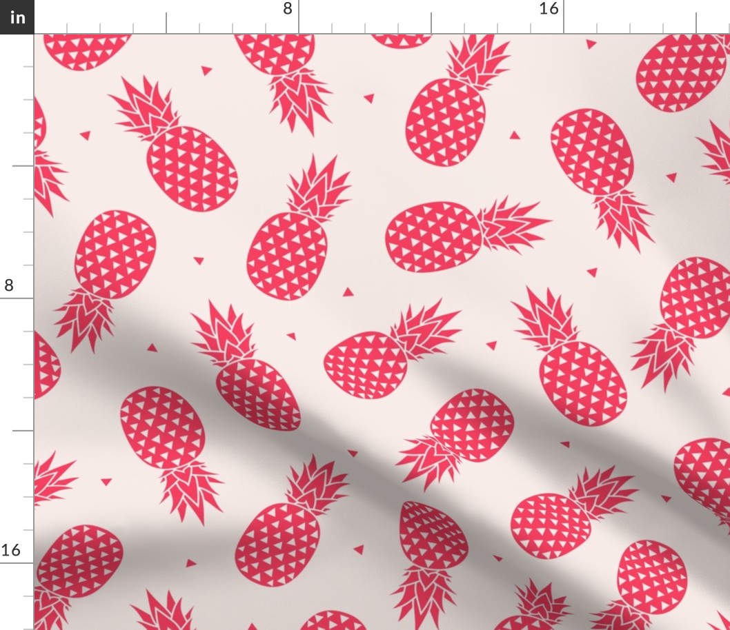 Pineapple - Pink Red