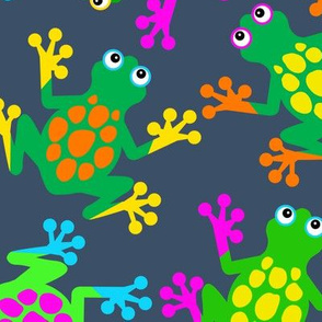 Sticky Finger Frogs Indigo