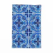 Sevilla - Spanish Tiles Blue Jumbo Scale