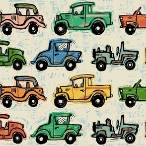 Old-Timey Cars 