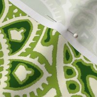Persnickety Paisley ~ Groovy Green  