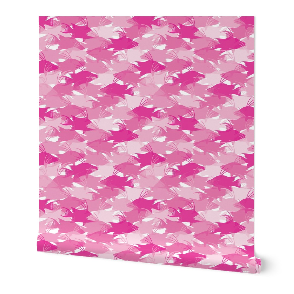 Pink Hogfish Camo Medium