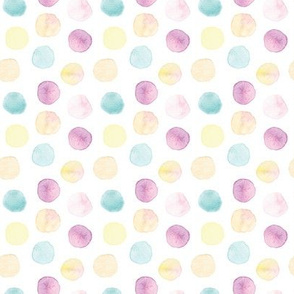 watercolor dots dark