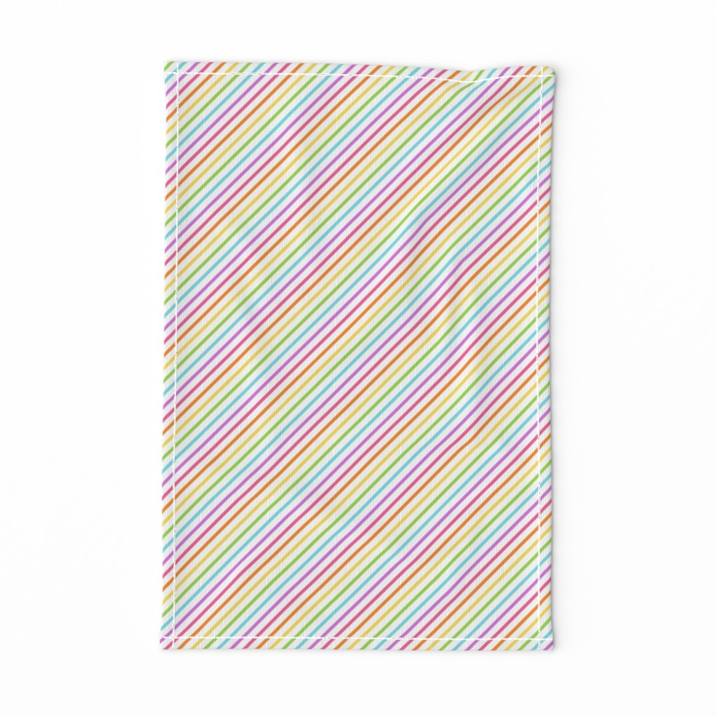 Stripes diagonal rainbow