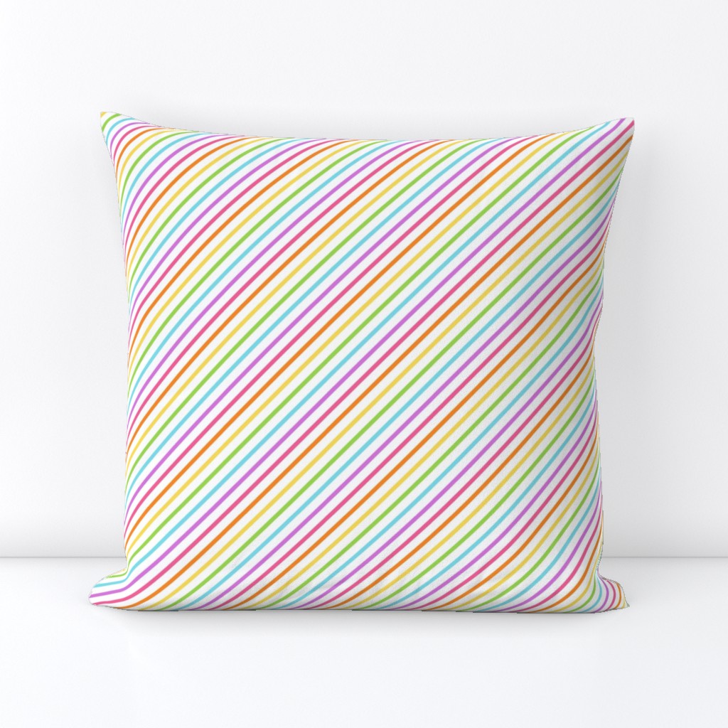 Stripes diagonal rainbow
