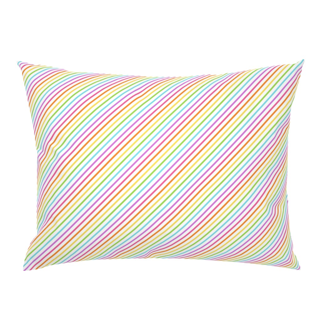 Stripes diagonal rainbow