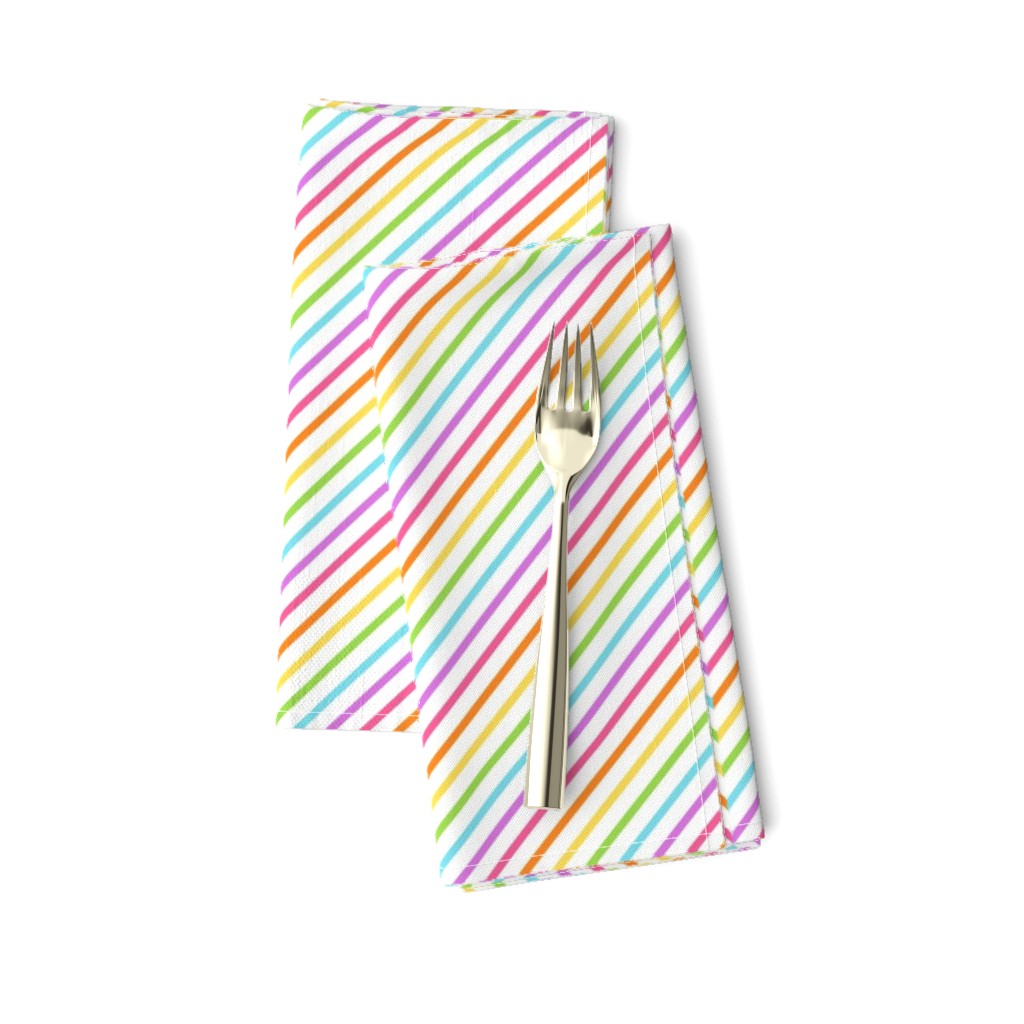 Stripes diagonal rainbow