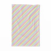 Stripes diagonal rainbow