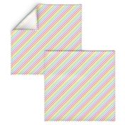 Stripes diagonal rainbow