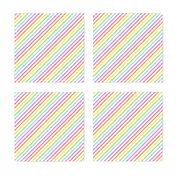 Stripes diagonal rainbow