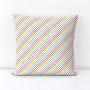 Stripes diagonal rainbow