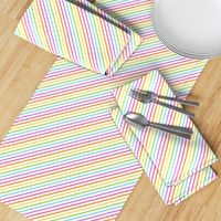 Stripes diagonal rainbow