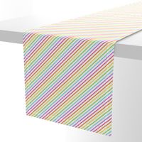 Stripes diagonal rainbow