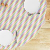 Stripes diagonal rainbow