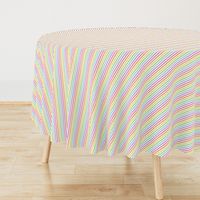 Stripes diagonal rainbow