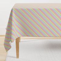 Stripes diagonal rainbow