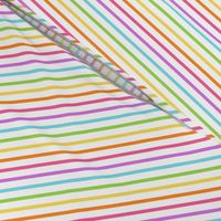 Stripes diagonal rainbow