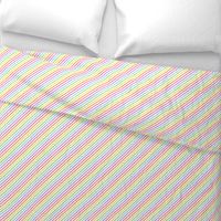 Stripes diagonal rainbow