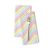 Stripes diagonal rainbow