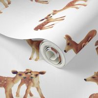 Fawn Nursery, Brown & White // large