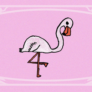 Flamingo Framed by Laci