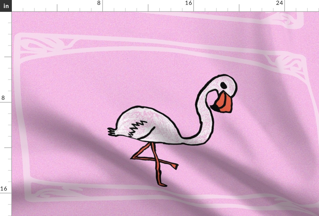Flamingo Framed by Laci