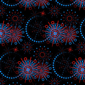 Fireworks black