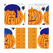 Jack O Lantern Pillow or  Treat Bags