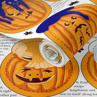 Jack O Lantern Pillow or  Treat Bags