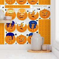 Jack O Lantern Pillow or  Treat Bags