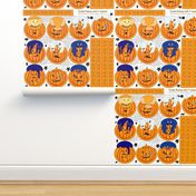 Jack O Lantern Pillow or  Treat Bags