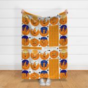 Jack O Lantern Pillow or  Treat Bags