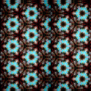 Circles triangles kaleidoscope 