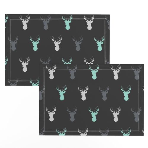 Deer - Custom Teal