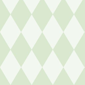 Harlequin Pattern: Mossy Green 3, Green Diamonds