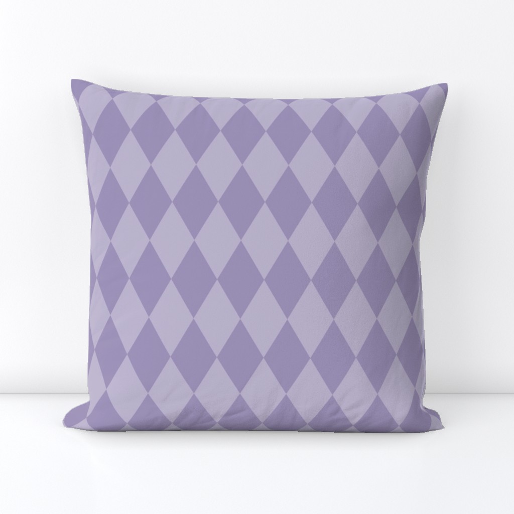 Harlequin Pattern: Violet Purple 2+3, Purple Diamonds