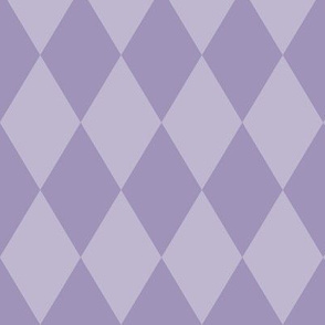 Harlequin Pattern: Violet Purple 2+3, Purple Diamonds