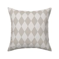 Harlequin Pattern: Warm Gray 2+4, Warm Grey Diamonds