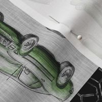American Muscle - green - rotated
