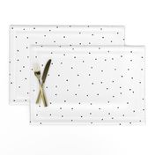 Tiny Dots Black and  White by Friztin