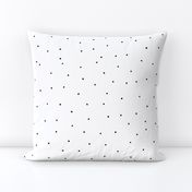 Tiny Dots Black and  White by Friztin