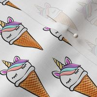unicorn icecream cones - unicones