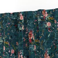 Fable floral (teal) MED