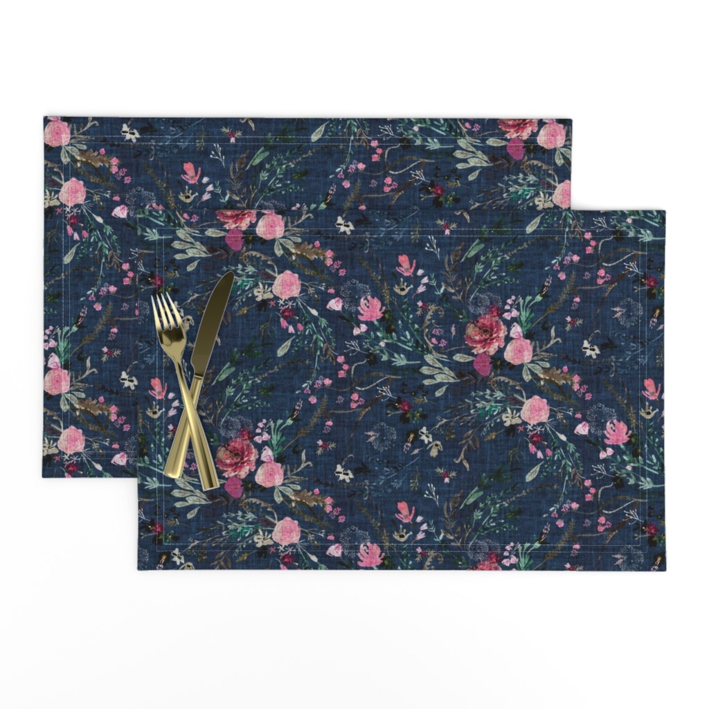 Fable Floral (navy) MED