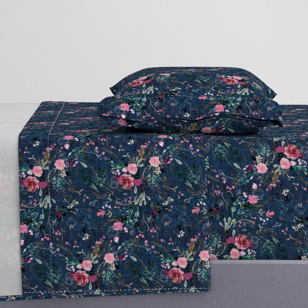 Fable Floral (navy) MED