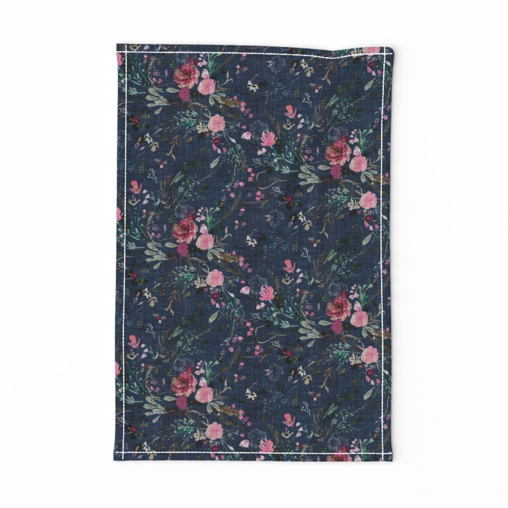 Fable Floral (navy) MED