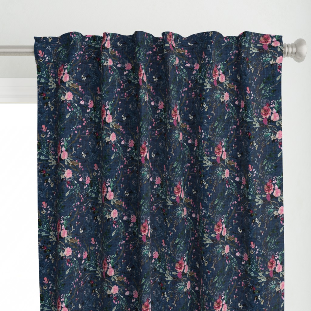 Fable Floral (navy) MED