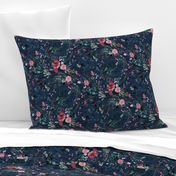 Fable Floral (navy) MED